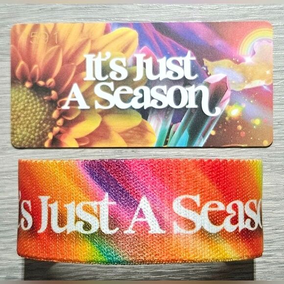 ZOX "IT'S JUST A SEASON" #695 LUMI artist sunflower collectible med wristband - Picture 4 of 6